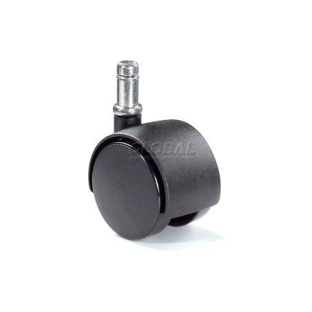 Algood Algood Dual Disc Series Chair Caster with Non-Locking Nylon Wheel 03T4-050-437SX7/8 - Stem Type E 03T4-050-437SX7/8